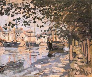 The Seine At Rouen 1872