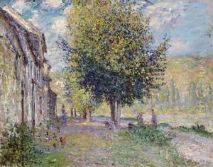Berge de la Seine à Lavacourt by Claude Oscar Monet