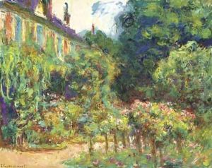 La Maison de l'artiste à Giverny by Claude Oscar Monet