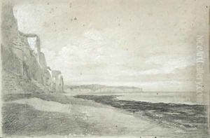 Etude de Pourville by Claude Oscar Monet