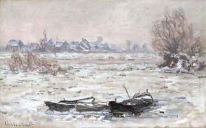 Les glacons à Lavacourt