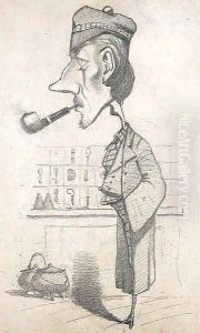 Ecossais a la pipe by Claude Oscar Monet