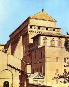 Exterior of the Sistine Chapel
