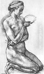 Nude Woman on her Knees
