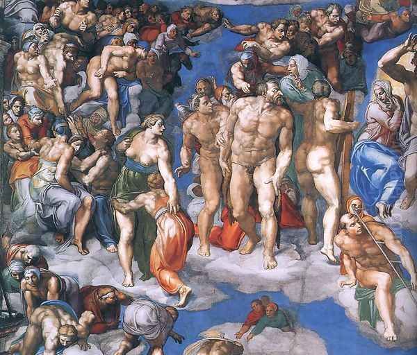 Last Judgment (detail-11) 1537-41 - view 1