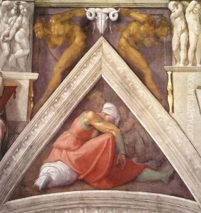 Ancestors of Christ - Asa consoling his father