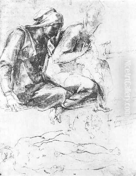 Madonna and Child with St John - view 1