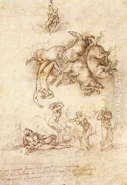 The Fall of Phaeton c. 1533 2 - view 1