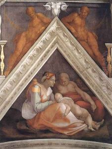 Ancestors of Christ - Zerubbabel with parents and a brother
