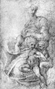 Madonna, Child and St John 1520s