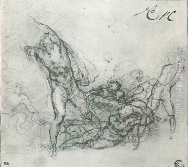 Study for a Resurrection of Christ - view 1