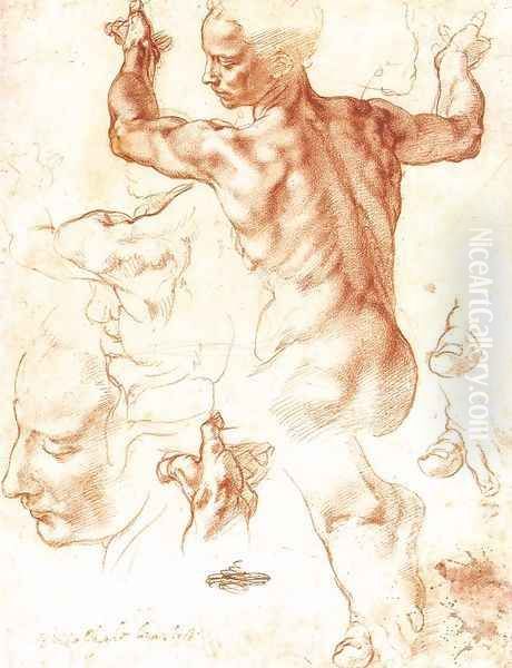 Study for the Libyan Sibyl 1511 - view 1