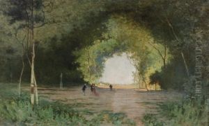 Passeggiata Nel Parco by Carlo Follini