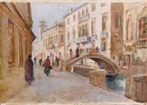 Scena Veneziana by Carlo Follini