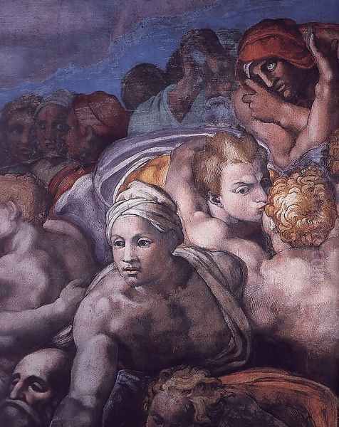 Last Judgment (detail-26) 1537-41 - view 1