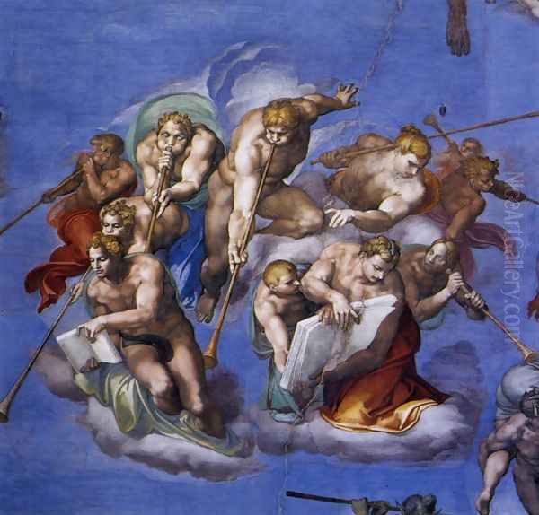 Last Judgment (detail-5) 1537-41 - view 1