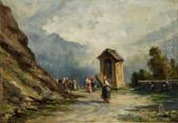 Processione Verso Oropa - view 1