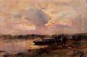 Paesaggio Fluviale by Carlo Follini