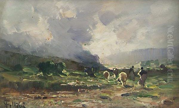 "ritorno Dal Pascolo"
Cm. 15x24 - view 1
