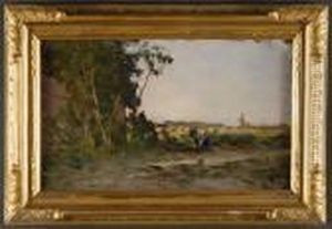 Ritorno Dal Pascolo by Carlo Follini