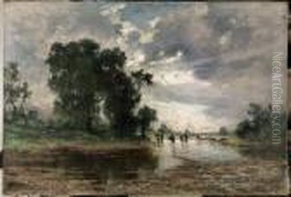 "gregge All'abbeverata" 1921 - view 1
