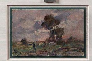 Paesaggio Con Albero by Carlo Follini