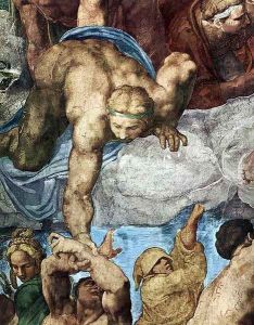 Last Judgment (detail-14) 1537-41