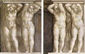 Putti 1511 by Michelangelo Buonarroti