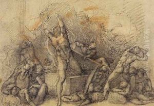 Resurrection 1520-25 by Michelangelo Buonarroti