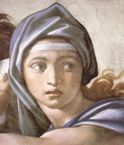 The Delphic Sibyl (detail-1) 1509 - view 1