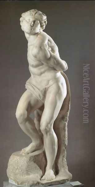 Rebellious Slave by Michelangelo Buonarroti