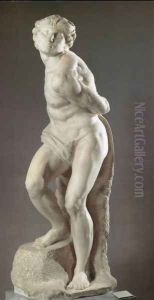 Rebellious Slave by Michelangelo Buonarroti