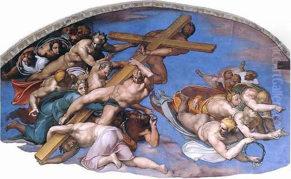 Last Judgment (detail-10) 1537-41 - view 1