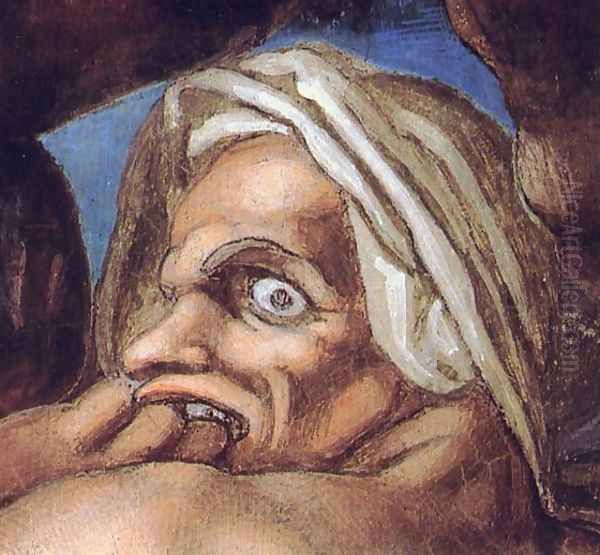 Last Judgment (detail-29) 1537-41 - view 1