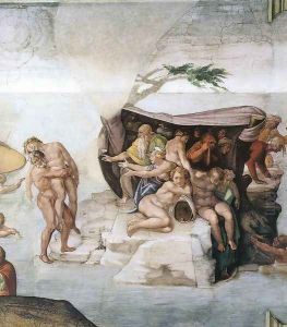 The Deluge (detail-3) 1508-09