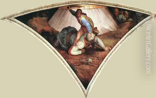 Pendentive - David and Goliath - view 1