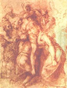 Study for a Deposition 1555 by Michelangelo Buonarroti