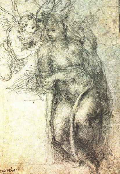 Study for an Annunciation 1547 - view 1