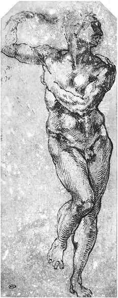 Nude Man Turned to the Right 1510-11 - view 1