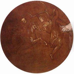 Medallion (6) 1511 by Michelangelo Buonarroti
