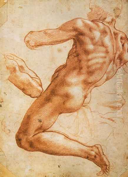 Study for an ignudo - view 1