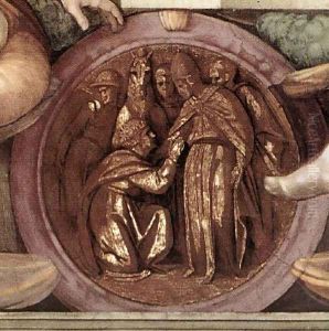Medallion (5) 1511 by Michelangelo Buonarroti