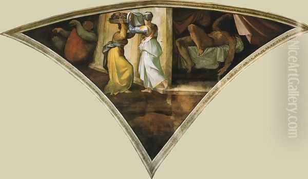 Pendentive - Judith and Holofernes - view 1