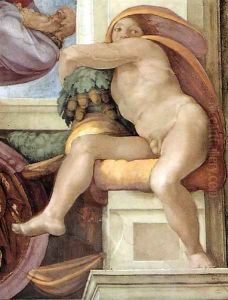 Ignudo by Michelangelo Buonarroti