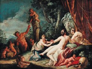 La Toilette De Venus by Francesco Fontebasso