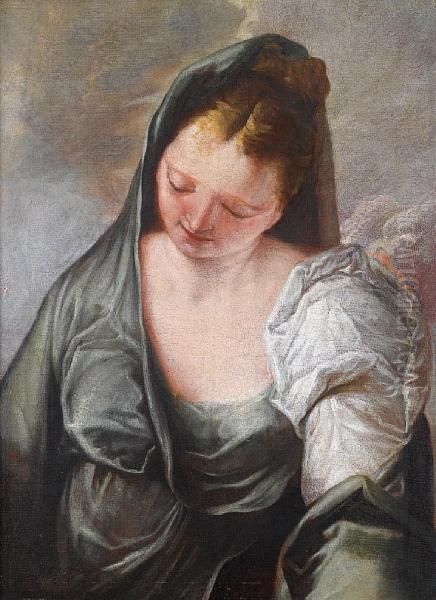 A Draped Female Figure - view 1