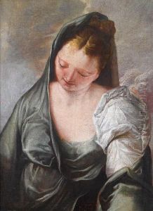A Draped Female Figure