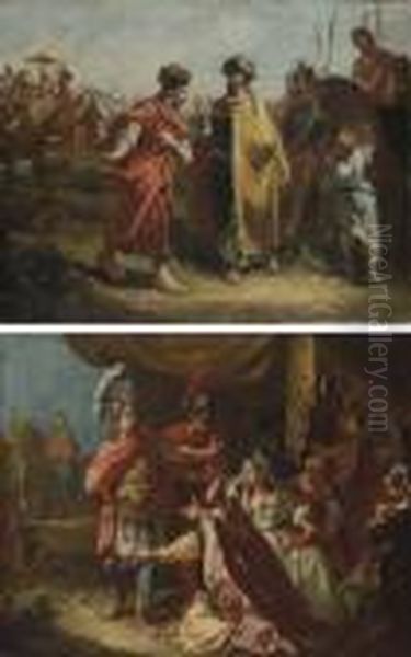 The Family Of Darius Before Alexander The Great; And The Meeting Of Jacob And Esau - view 1