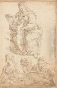 Recto : Plusieurs Etudes De Personnages