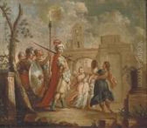 The Entrance Of Alexander The Great Into Babylon - view 1